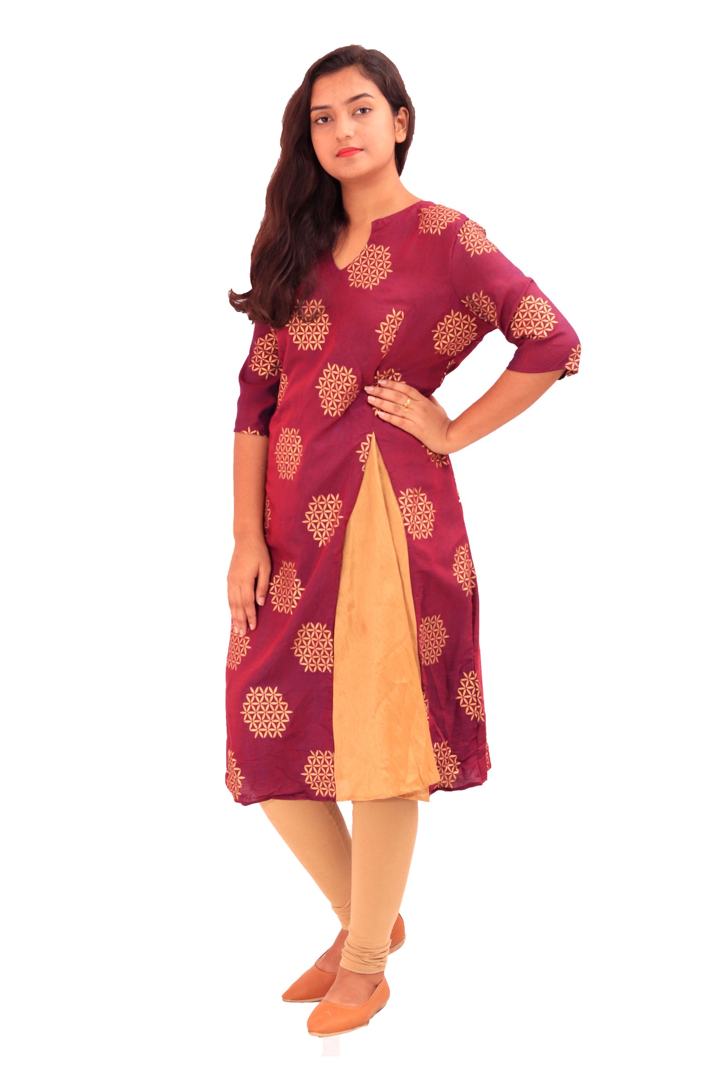 Foil Print Kurti