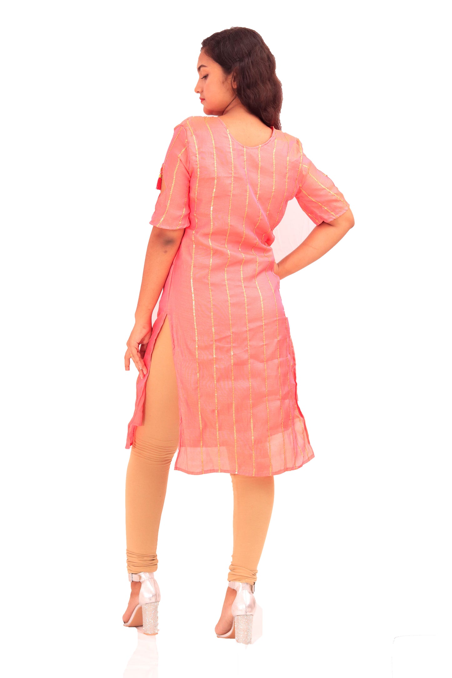 Kurti with Sequin Fabric