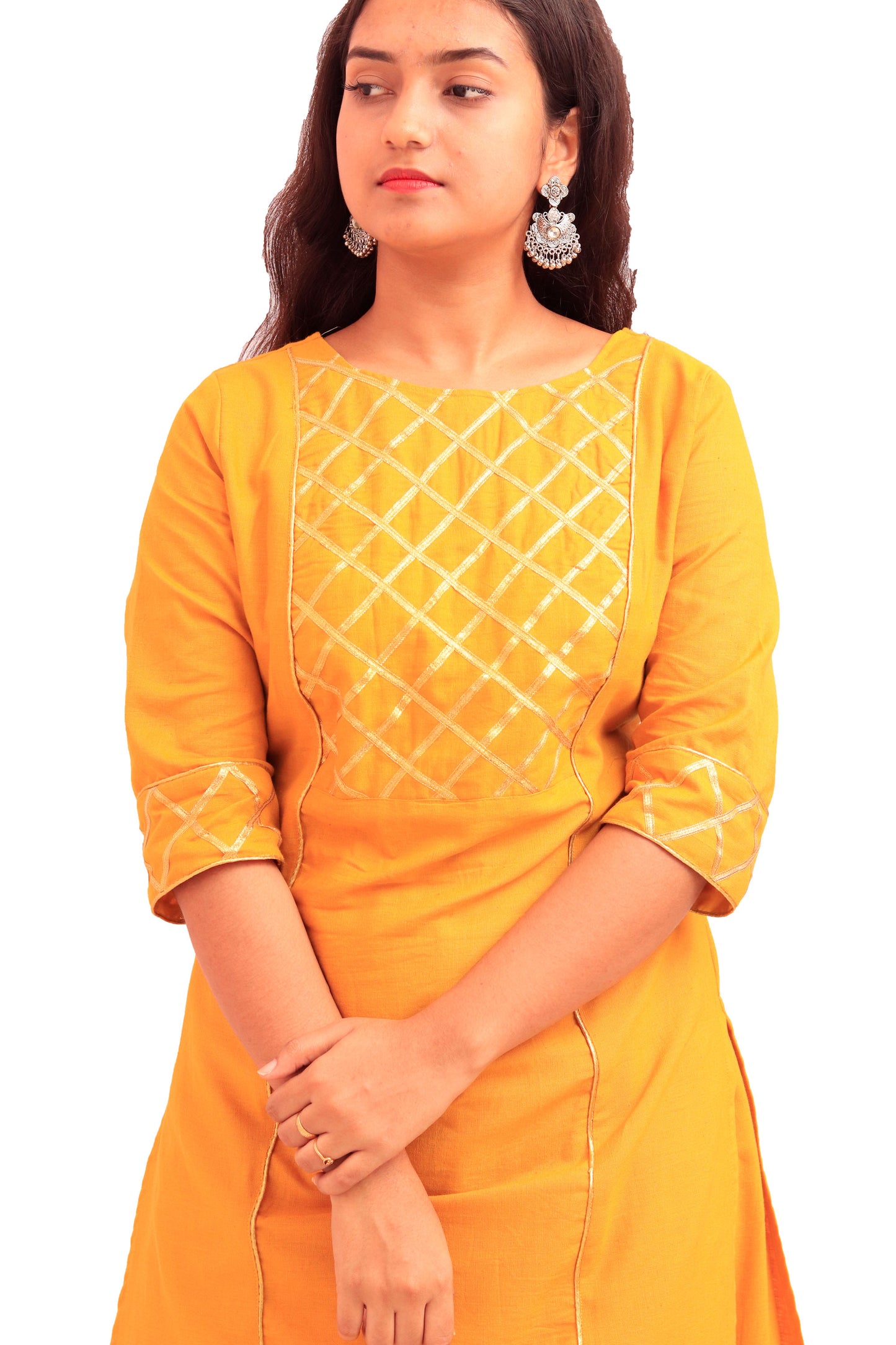 Yellow Palazzo and Kurti